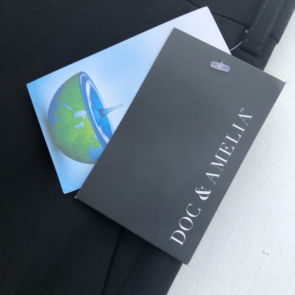 Doc And Amelia Men’s Modern Fit Flat Front Pants - Picture 3 of 5